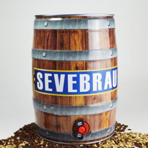 Sevebrau Barril de Cerveza de 5 litros Lager Pilsen - Sevebrau