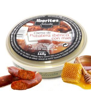 Iberitos paté crema patatera ibérica con miel
