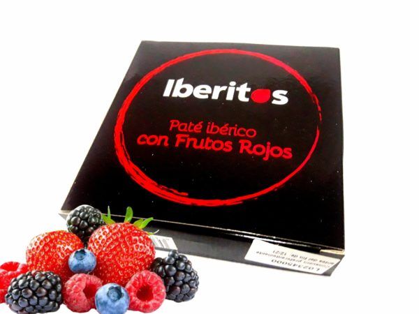 Iberitos paté ibérico con frutos rojos
