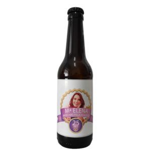 cerveza personalizada para mujer de cumpleaños con foto